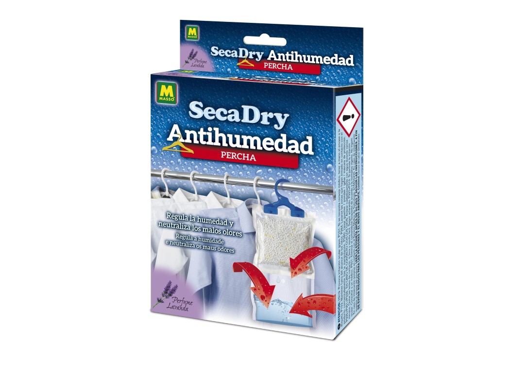 Antihumedad percha 210 gr secadry lavanda masso