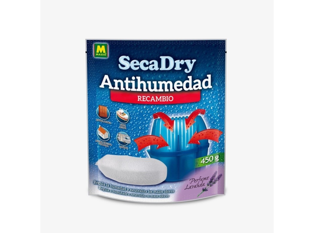 Antihumedad recarga 450 gr secadry neutro masso