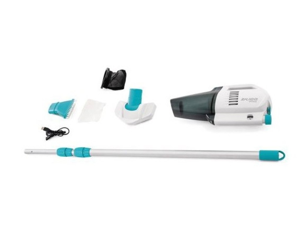 Aspirador limpiafondos piscina bateria 45 l/m recargable intex