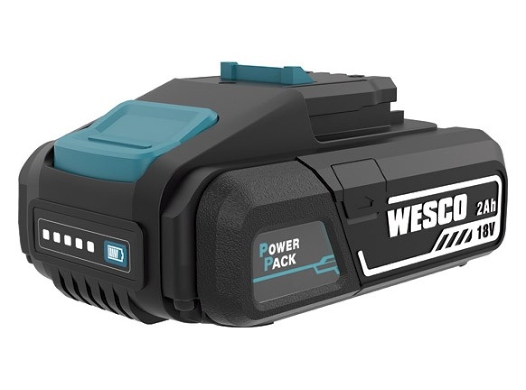 Bateria carga cable tipo c 2 ah wesco
