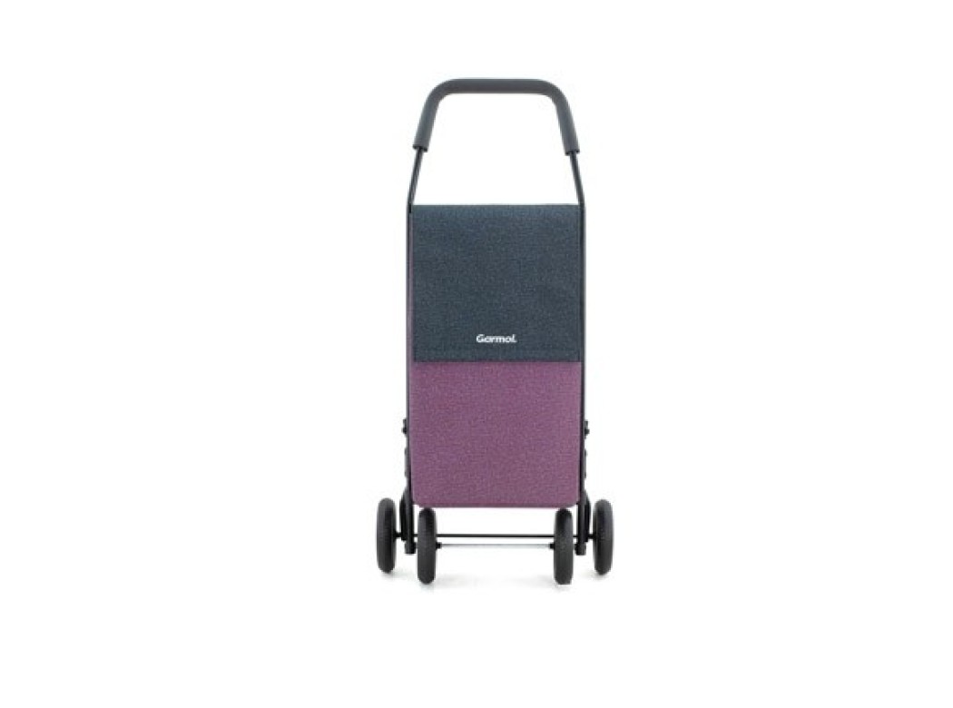 Carro compra cross 4r 45 l denim berenjena negro garmol