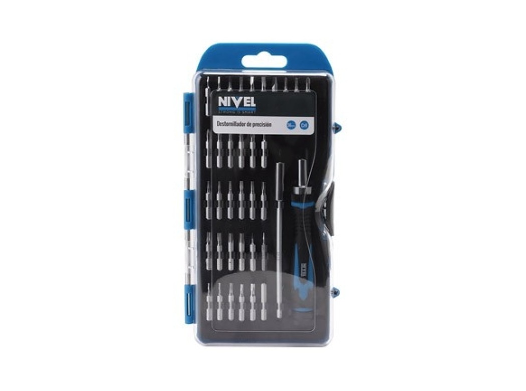 Destornillador precision 36 piezas nivel