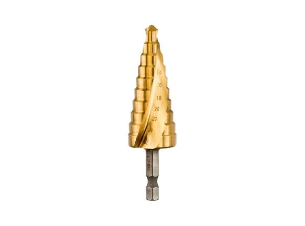 Broca conica metal extreme impact 14-25mm dewalt