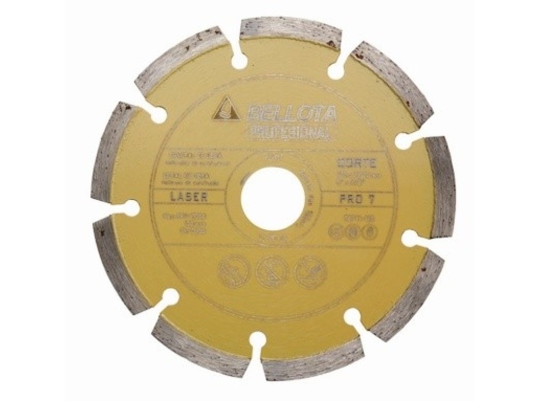 Disco corte laser 115 mm diam basico bellota