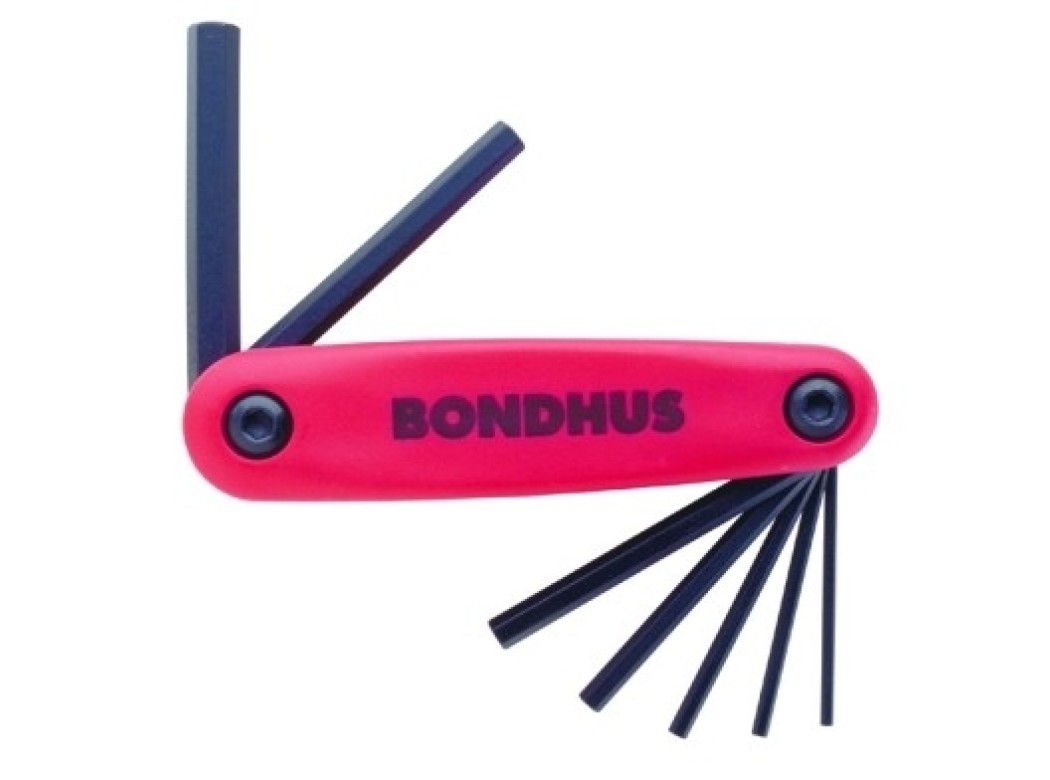 Llave allen 2,0-08mm t/navaja gorila grip bondhus 7 pz