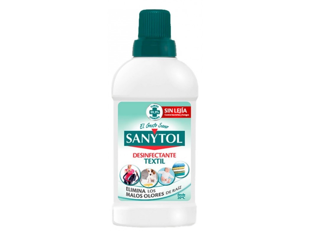 Limpiador desinfeccion textil sanytol 0,5 lt