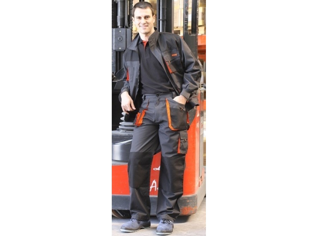 Pantalon trabajo m tergal ne/na top range mltibol juba