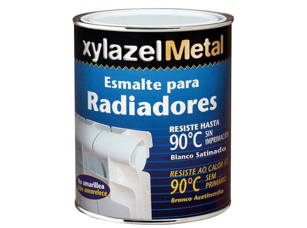 Esmalte radiadores mate 750 ml bl s/imprim. xylazel