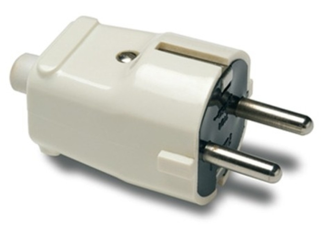 Clavija elec 4,8mm/36x70x36 16a-250v tt polic bl famat