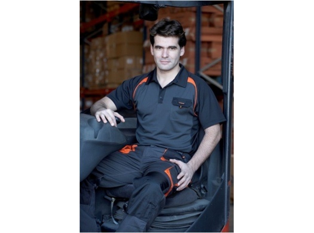 Polo trabajo xxl polie m/corta ne/na top range juba