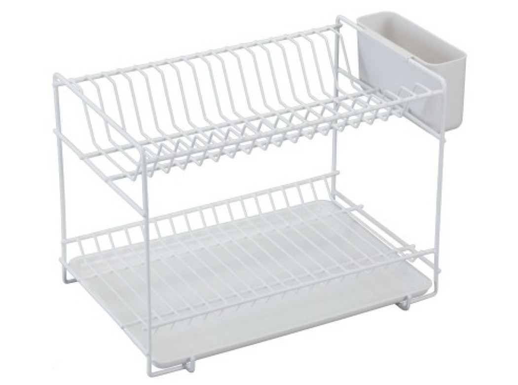 Escurreplatos coc sobrem db c/band 18 platos pl bl sauvic