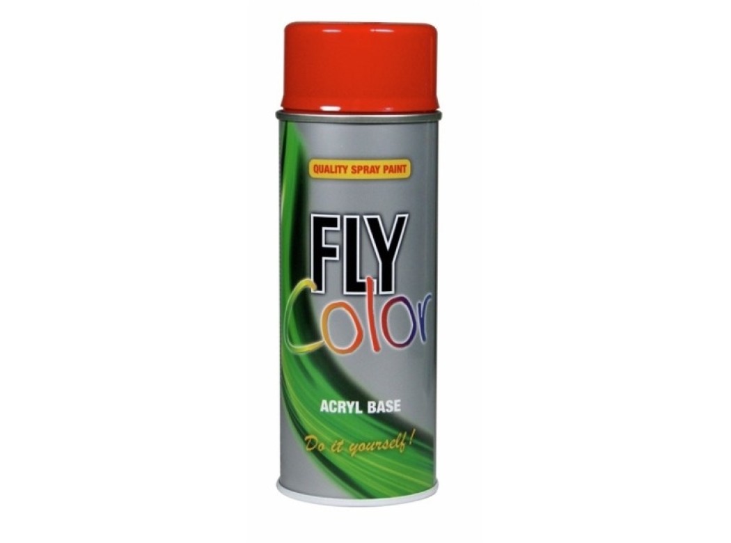 Pintura acril fluoresc 200 ml amarillo fly color