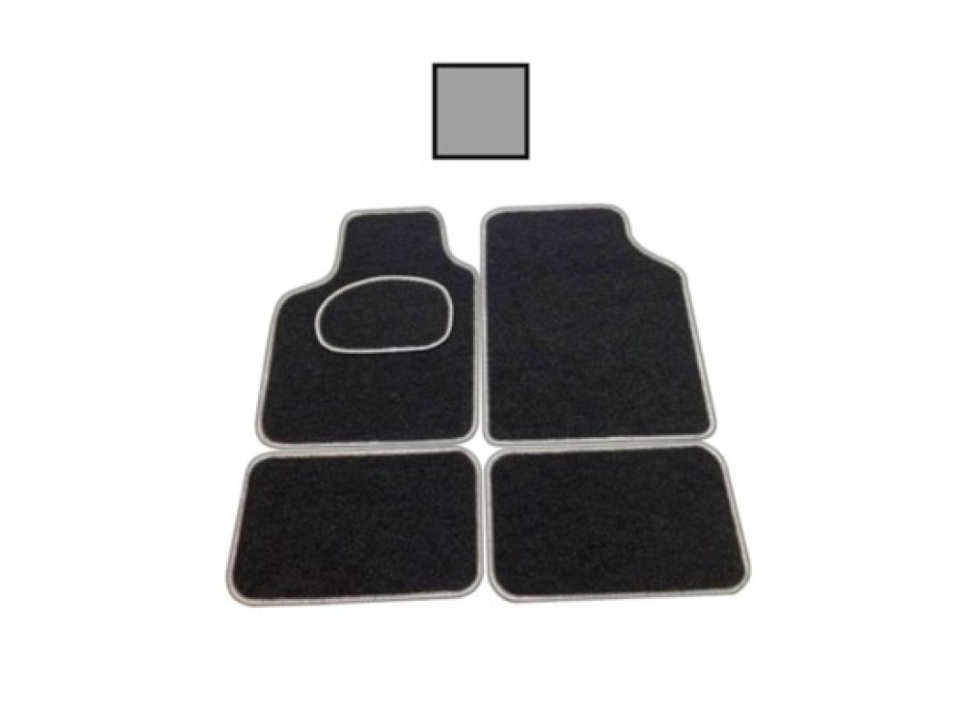 Alfombra coche univ ne soft 4 pz bottari