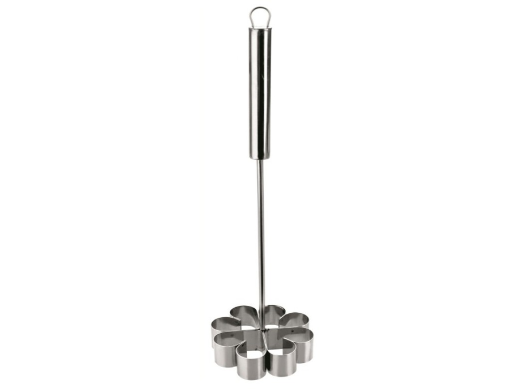 Molde respost 8x3cm  inox flores ibili