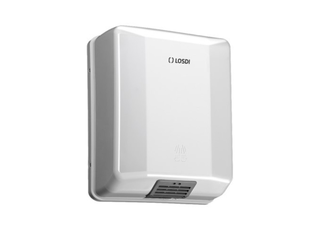 Secamanos ind optico 30,8x23x15cm 2000w abs bl elegance losd