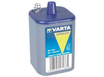 Pila salina 4r25 6v superlife varta