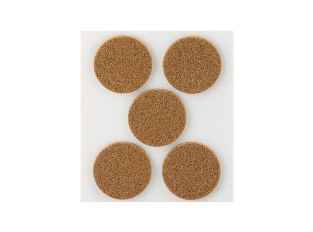 Fieltro prot Ø 34mm adh rdo sint. marr inofix