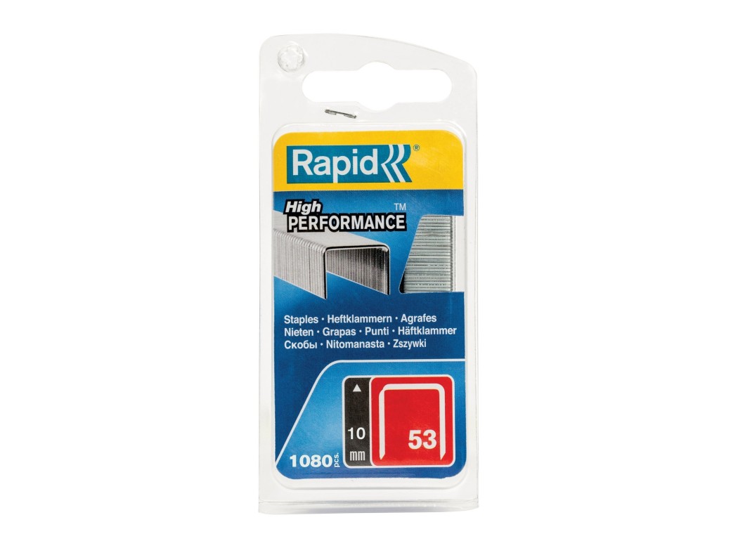 Grapa grapadora modelo 53 10mm fina ac rapid 1.060 pz