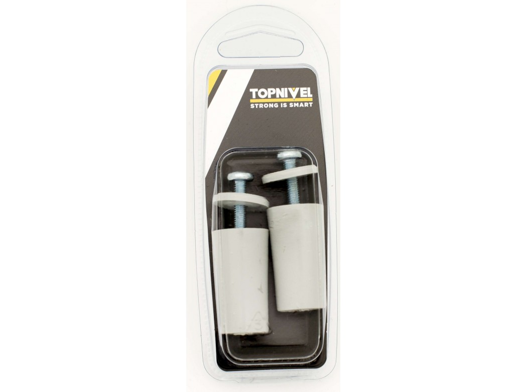 Tope pers 40mm tornillo metalico pl gr nivel 2 pz