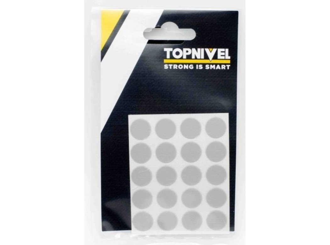 Tapon cubretornillo adh 13mm gr nivel 20 pz