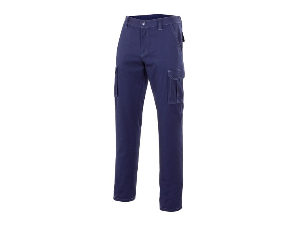 Pantalon trabajo t46 elast. tergal az/mar mltibol velilla