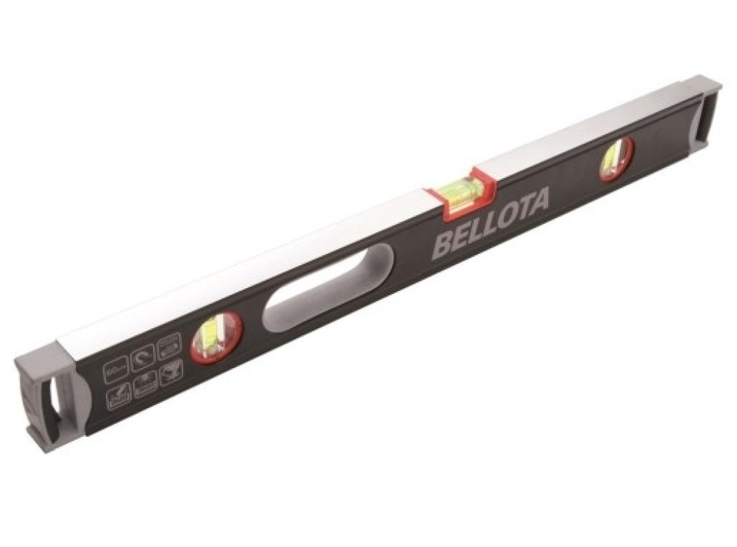 Nivel medic tubular 040cm magn 3 burbujas alu bellota