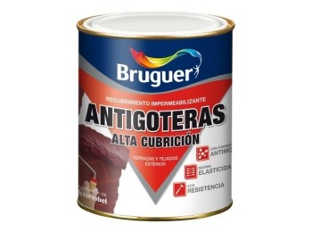 Pintura antigoteras 750 ml bl mate alta cubri. bruguer