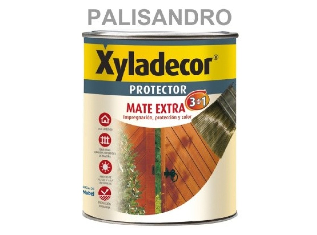 Protector prep. mad 750 ml palis int/ext mate 3en1 xyladecor
