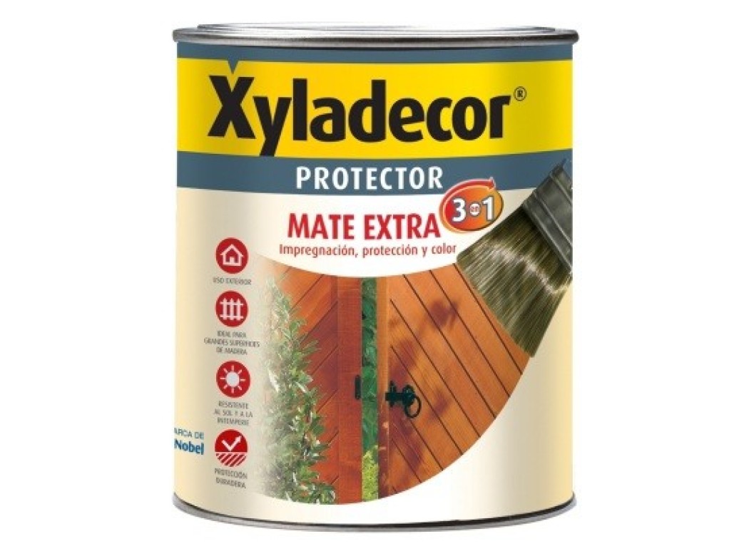 Protector prep. mad 750 ml inc. int/ext mate 3en1 xyladecor
