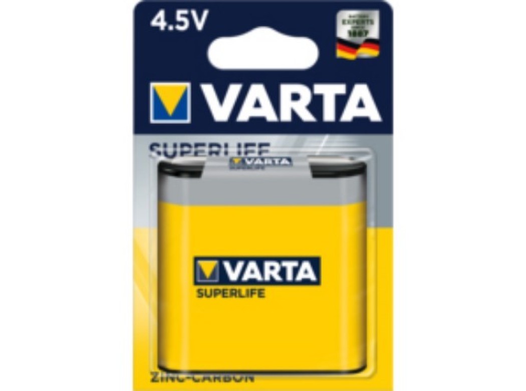 Pila salina 3r12 4,5v superlife varta