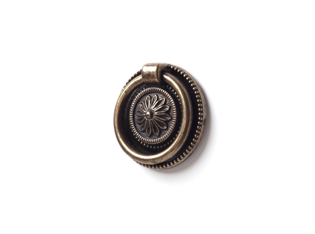 Tirador mueb 9x38mm zamak cuero rei