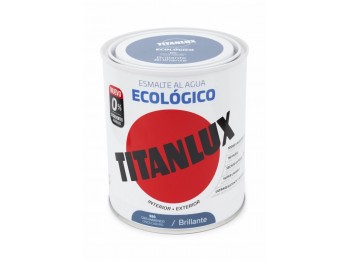 Esmalte acril bri. 750 ml gr/mgo al agua ecologico titanlux