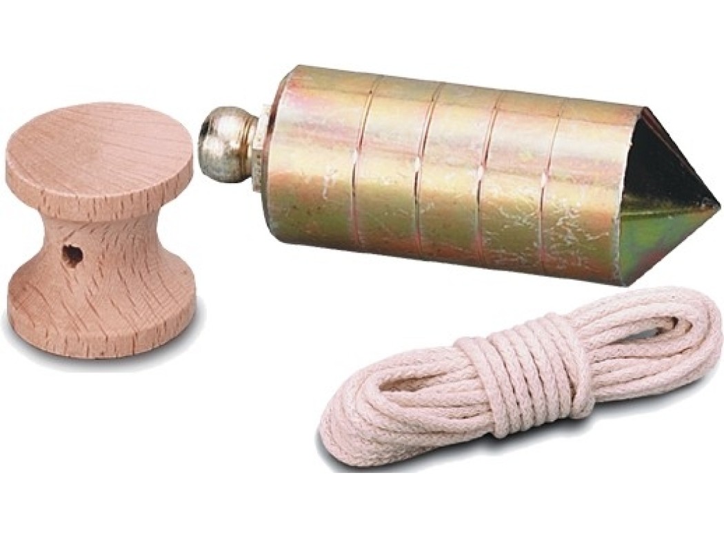 Plomada alb. 0200gr nuez madera jgo h. lat nusac