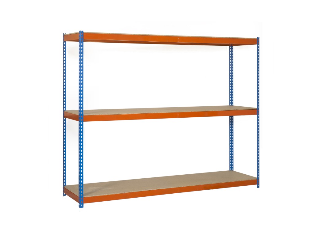 Kit Ecoforte 1504-3 Chipboard Azul/naranja/madera 2000x1500x450