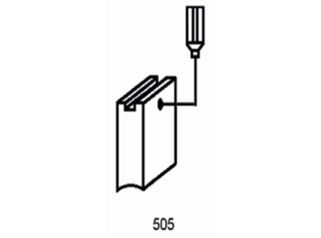 Escobilla hta.elec pvc metabo 1824j asein 2 pz