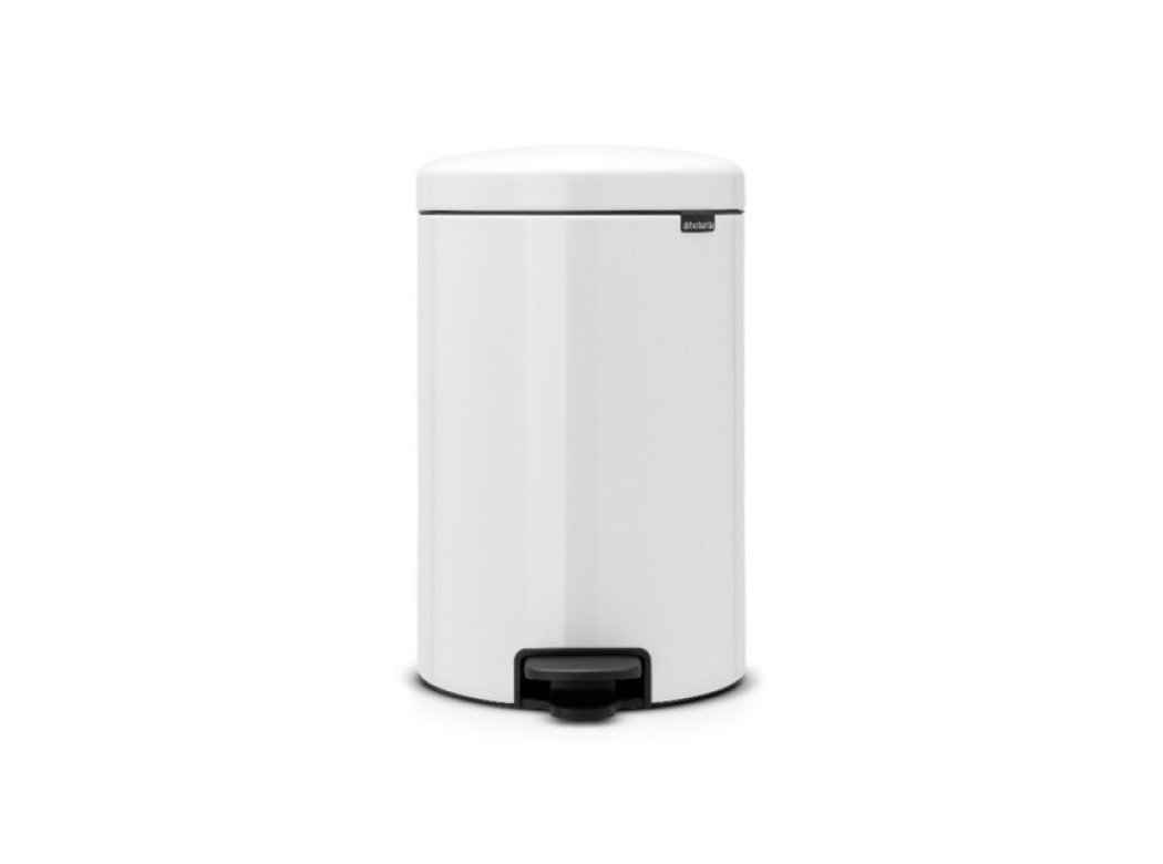 Cubo bas. c/pedal 20l cub.extr. inox bl newicon brabantia