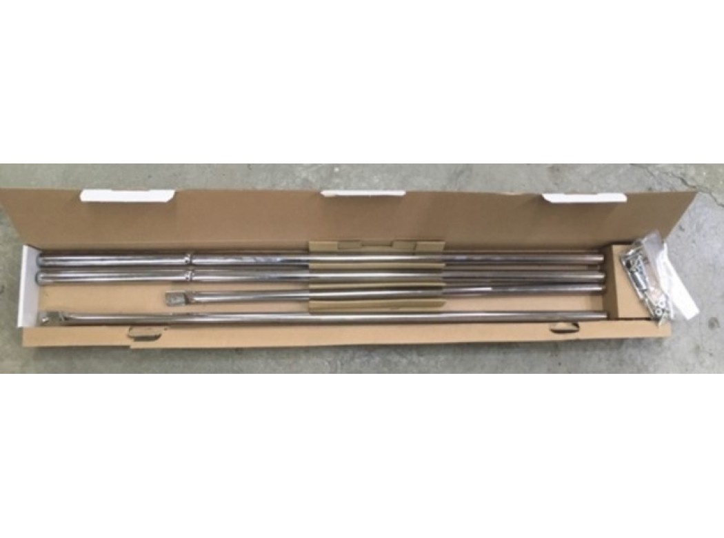 Barras cerradura 3200,3250 y 3450 CR. cromada