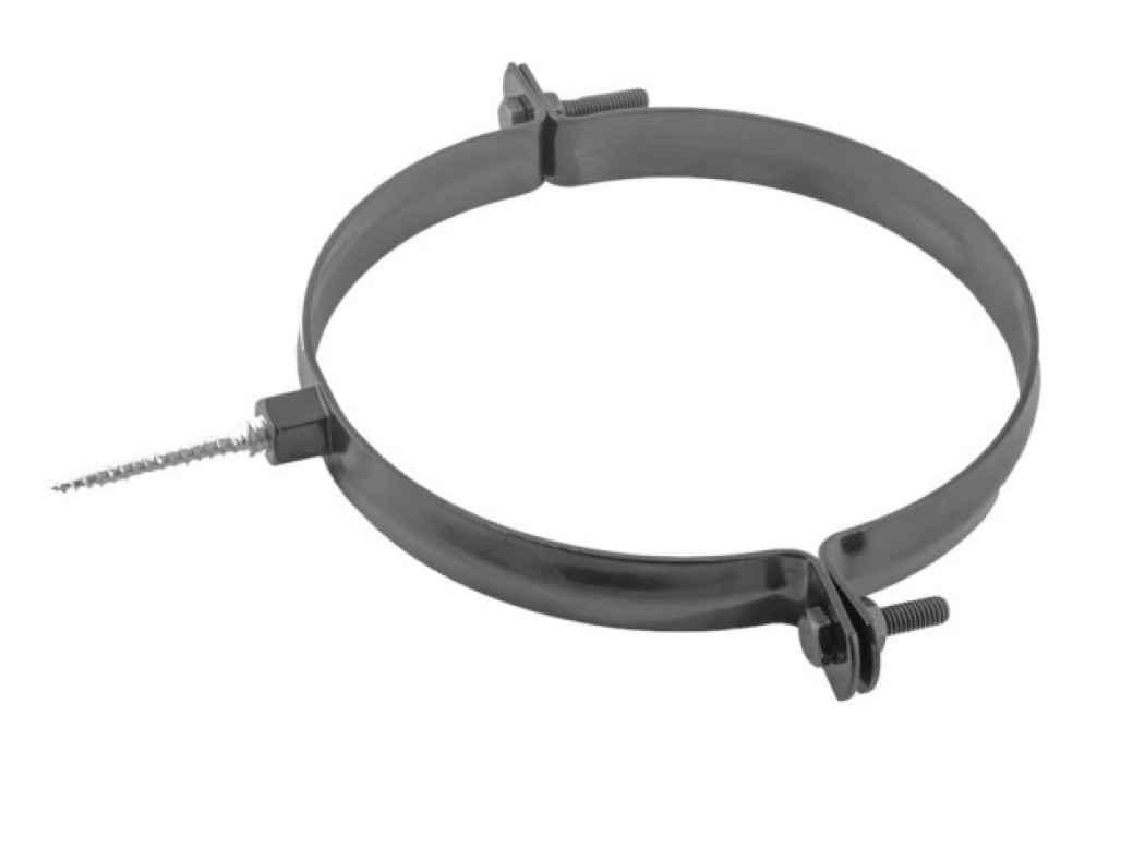 Abrazadera estufa pellet Ø80mmx128mm a/esm/vitr. ne m-8 exoj