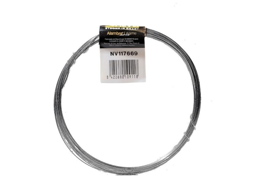 Alambre n§5 acero galv nivel 500 gr