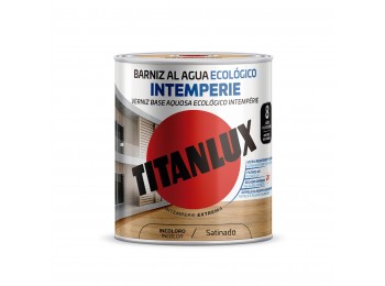 Barniz mad sat. 750 ml inc. al agua ecologico intemperie ext