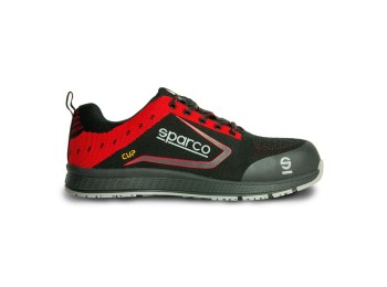 Zapato seg t41 s1p-src punt.compos. cup negra/roja sparco