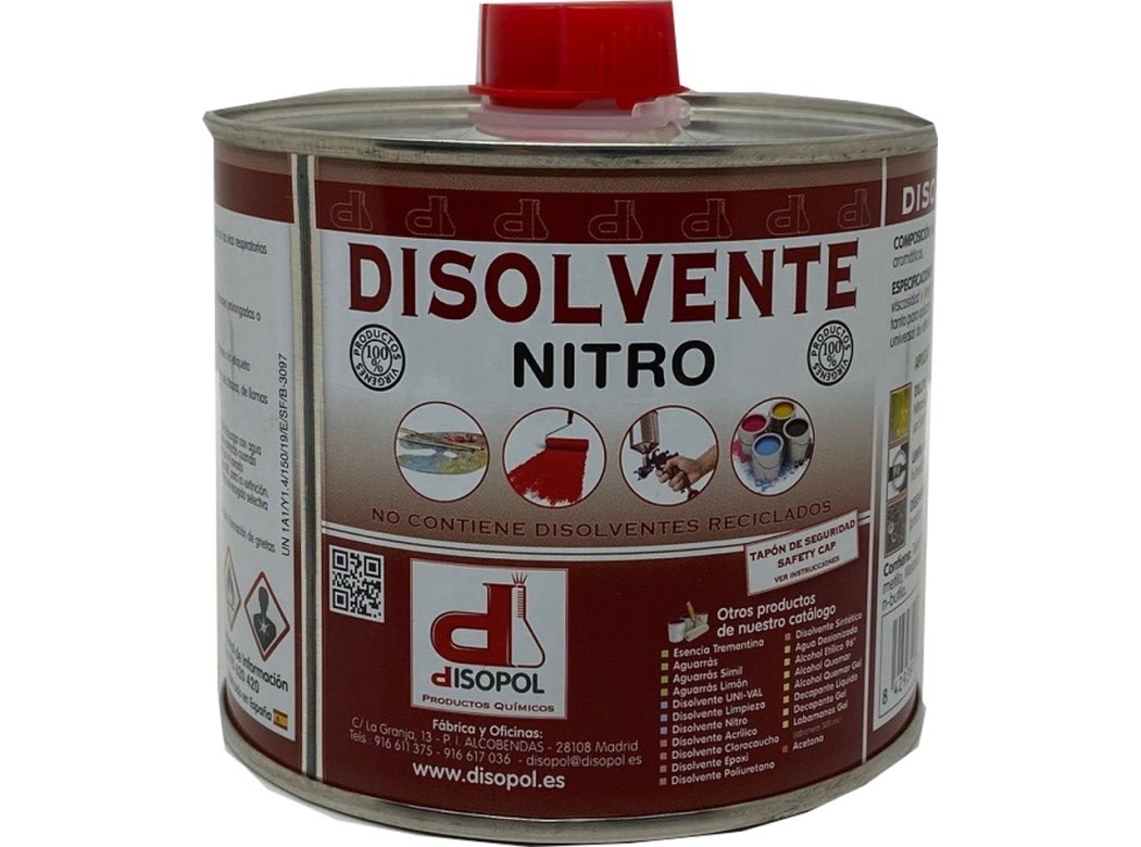 Disolvente nitro env.met disopol 500 ml