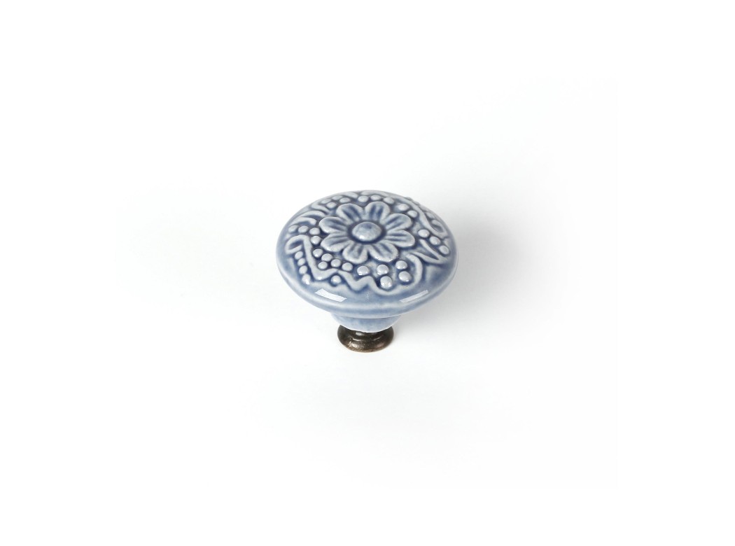 Pomo mueb Ø44mm porcel az e523 rei