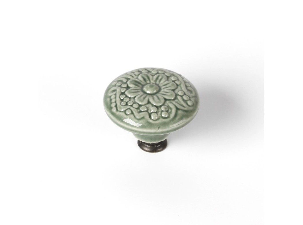 Pomo mueb Ø44mm porcel ver e523 rei