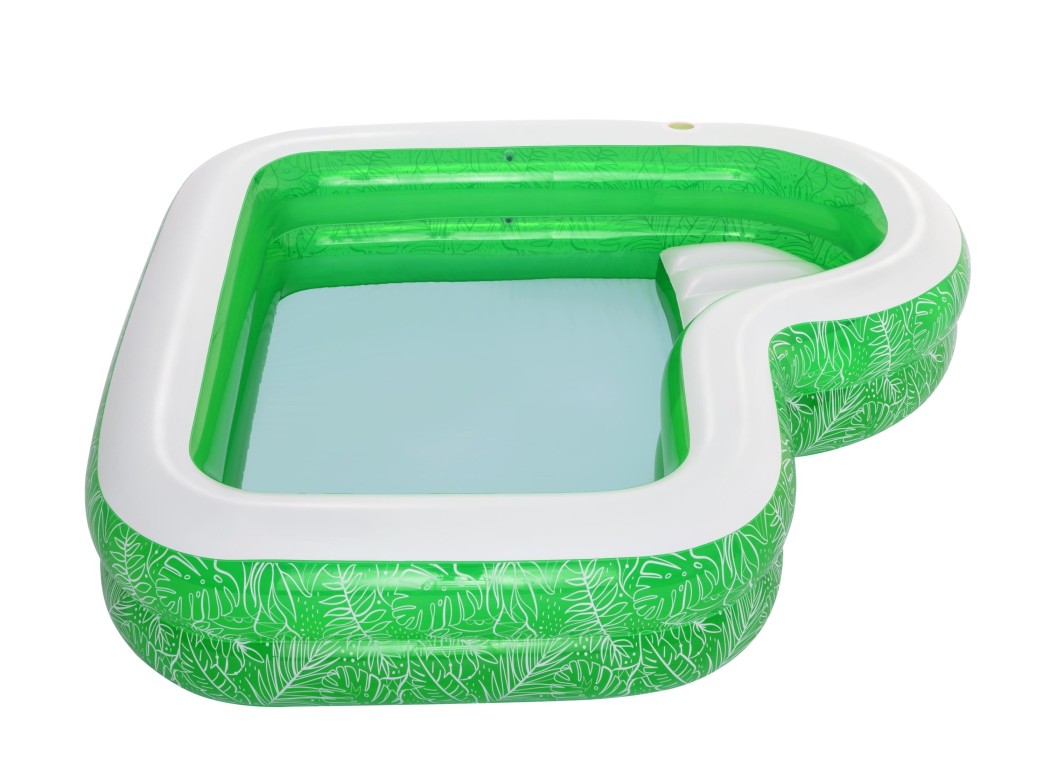 Piscina hinch 231x231x51cm fam bestway pl tropical paradise