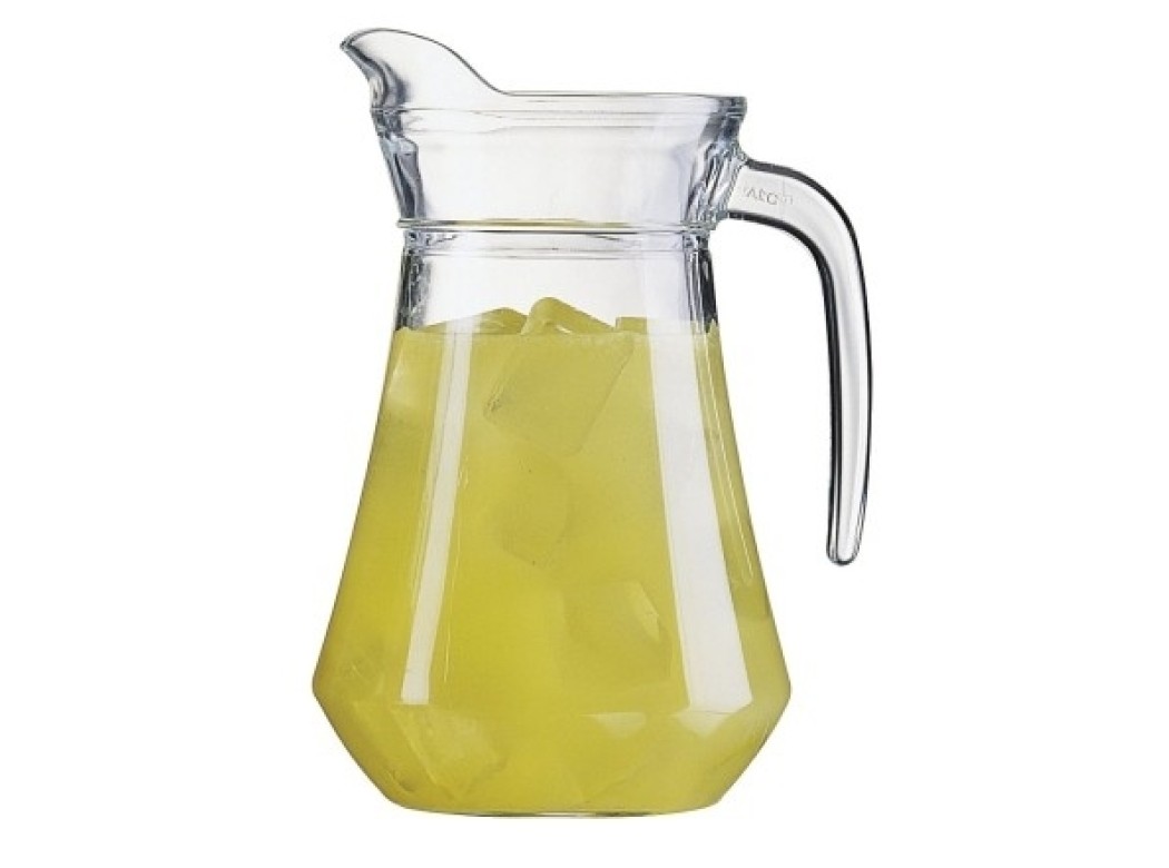 Jarra agua 1,0lt lu 202 mm vidrio luminarc