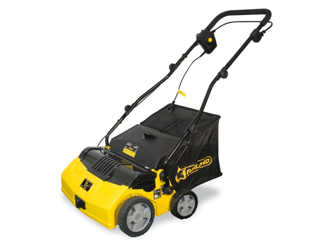 Barredora peinadora cesped art 40cm 1600w garland roll&comb