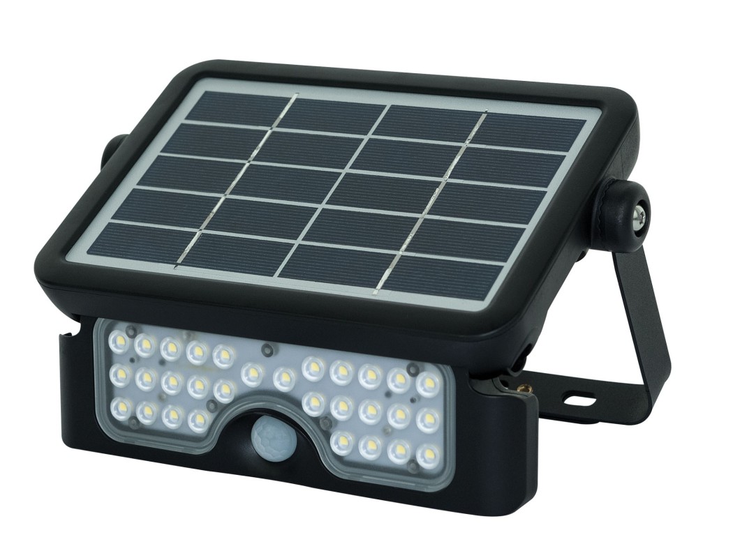 Proyector solar ip65 5w 550lm 4000k guardian luceco