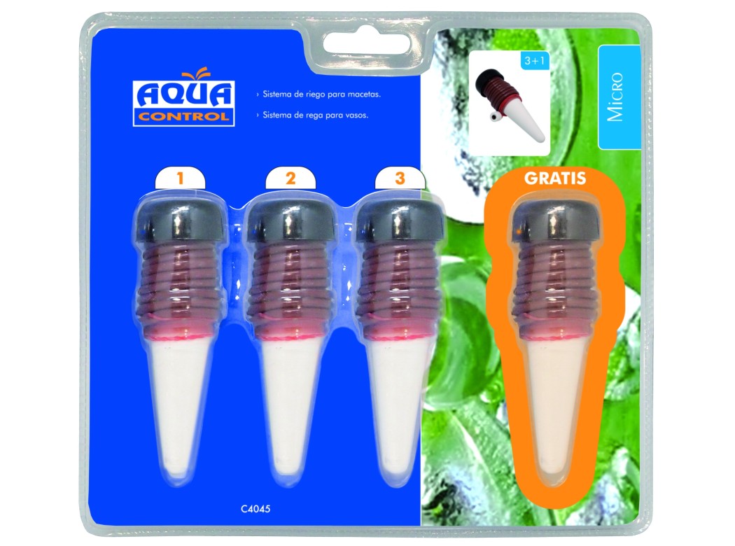 Cono riego macetas aqc pack 3+1 c4045