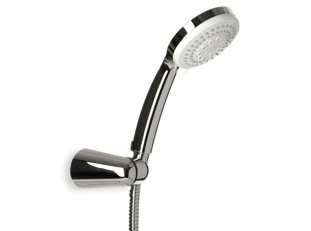 Mango ducha 5 pos. 1,5mt flexo sop. kit abs crom calma tatay